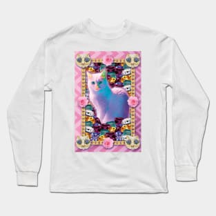 pale pink kitty princess Long Sleeve T-Shirt